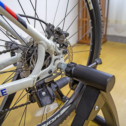 Indoor Bicycle Trainer – Magnetic Stationary Bike Stand for Home Fitness Workouts.