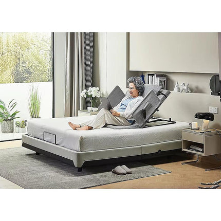 Electric Adjustable Bed Backrest – Power Lift Support with Remote for Sitting & Comfort.