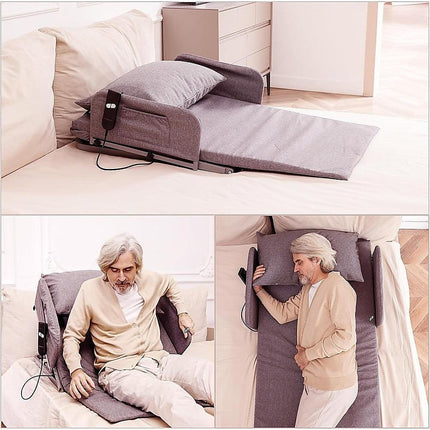 Electric Adjustable Bed Backrest – Power Lift Support with Remote for Sitting & Comfort.