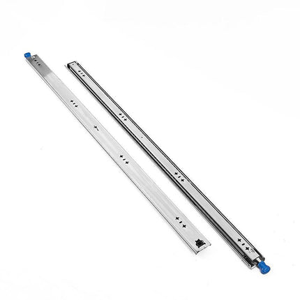 100cm Drawer Runners Pair – Heavy Duty 100kg Locking Slide Rails.