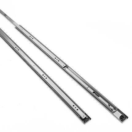 100cm Drawer Runners Pair – Heavy Duty 100kg Locking Slide Rails.