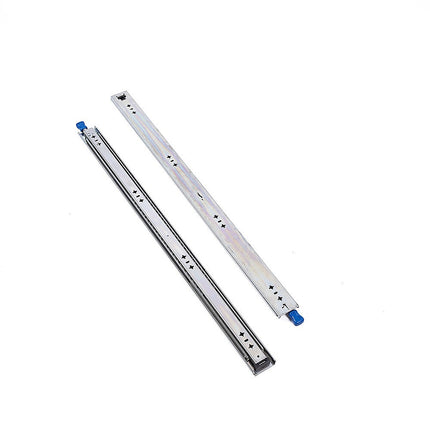 80cm Drawer Runners Pair – Heavy Duty 100kg Locking Slide Rails.