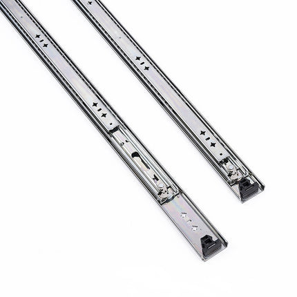 80cm Drawer Runners Pair – Heavy Duty 100kg Locking Slide Rails.