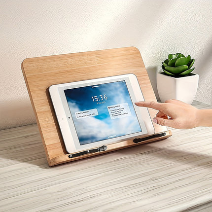 Adjustable Reading & Laptop Stand – Multi-Angle Bookstand for Study, Art & Work.