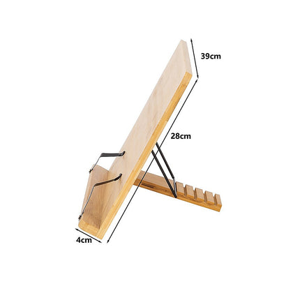 Adjustable Reading & Laptop Stand – Multi-Angle Bookstand for Study, Art & Work.
