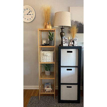 5 Tier Bookshelf Storage Bookcase Shelving Unit for Home Office.