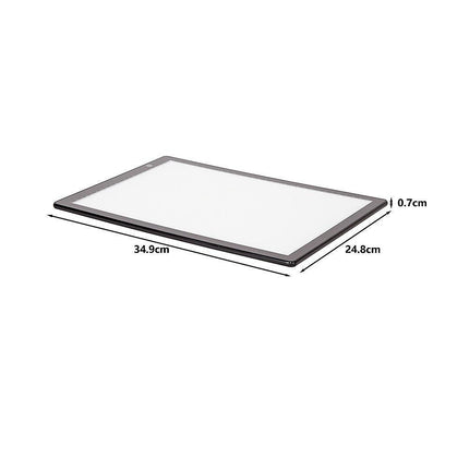A4 LED Light Tracing Box Drawing Pad for Sketching Animation Art.