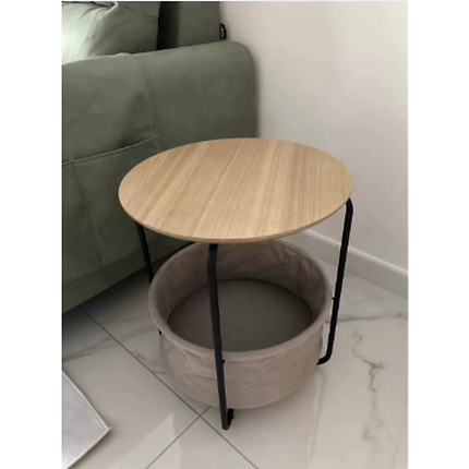 Modern Bedside Table Nightstand Storage for Bedroom or Living Room.