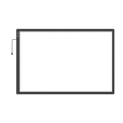 A2 LED Light Box for Drawing, Calligraphy & Tracing Artists Pad.