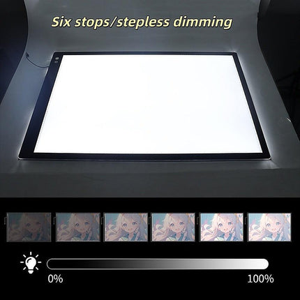A2 LED Light Box for Drawing, Calligraphy & Tracing Artists Pad.