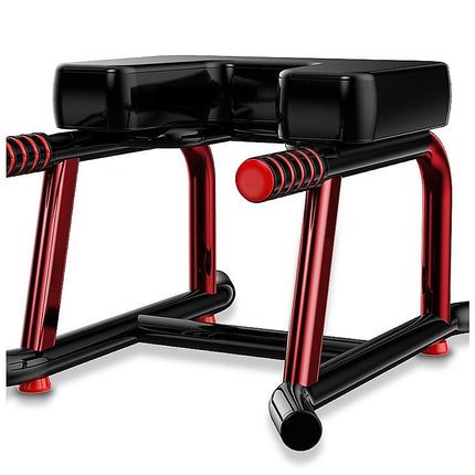 Headstand Yoga Bench with Padded Support for Inversion Training.