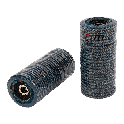 40 Grit Zirconia Flap Discs 4.5in 40 Pack for Angle Grinder Grinding.