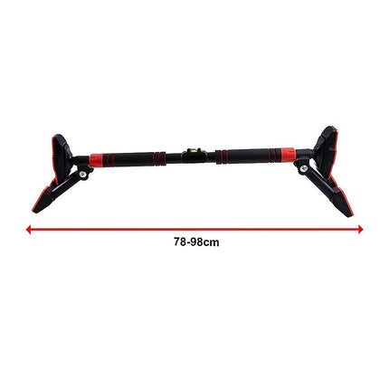 Portable Chin Up Bar Pull Up Doorway Anti-Slip Home Workout Fitness.