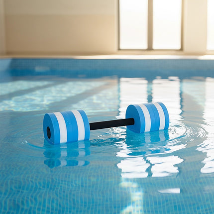 Pool Dumbbell Water Aquatic Barbell for Aerobics Fitness Training.