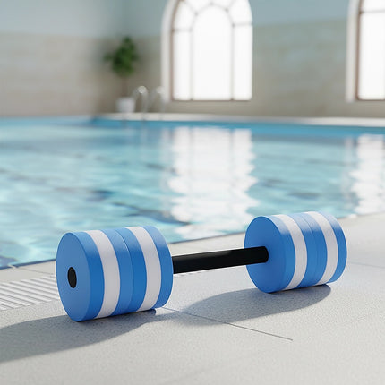 Pool Dumbbell Water Aquatic Barbell for Aerobics Fitness Training.