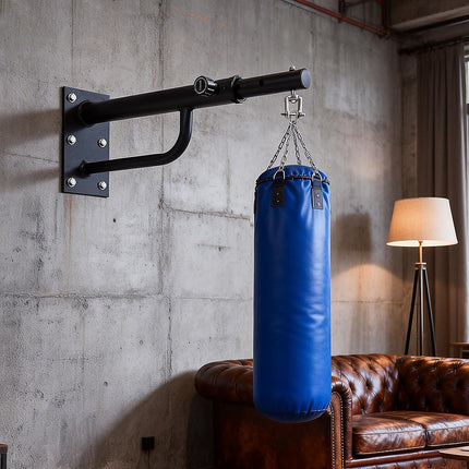 Wall Mounted Punching Boxing Bag Holder Bracket with Swivel Mount.