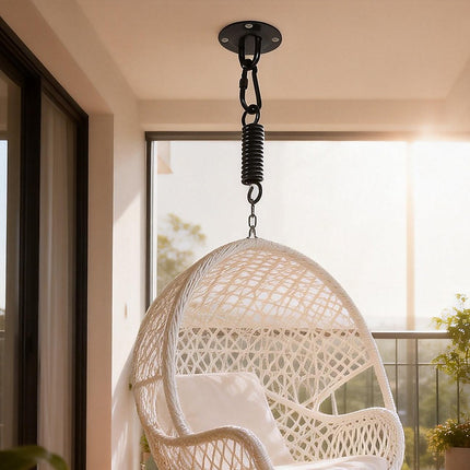 Heavy Duty Swing Hanger Suspension Ceiling Hook Spring Carabiner.
