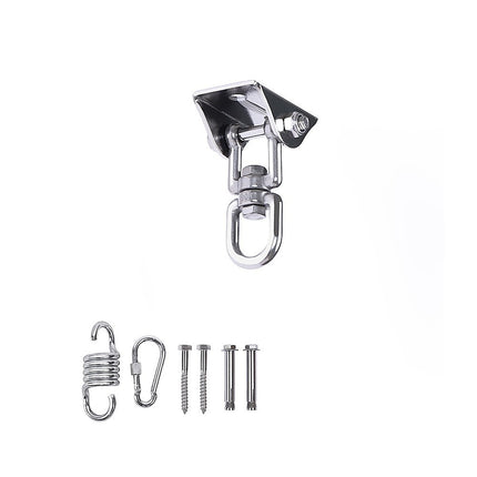 304 Stainless Steel Swing Hanger Heavy Duty 360 Degree Swivel Hook Mount.