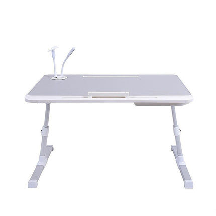 Adjustable Laptop Table Stand Lap Bed Tray for Home Office Use.