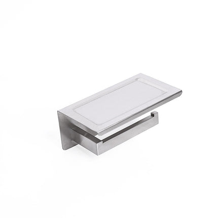Toilet Paper Holder 304 Stainless Steel Roll Hook Storage Rack.