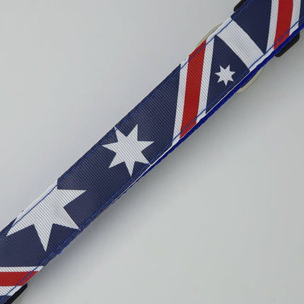 Australia Flag - Aussie Dog Leash - Moondidley Pets 1.2m.