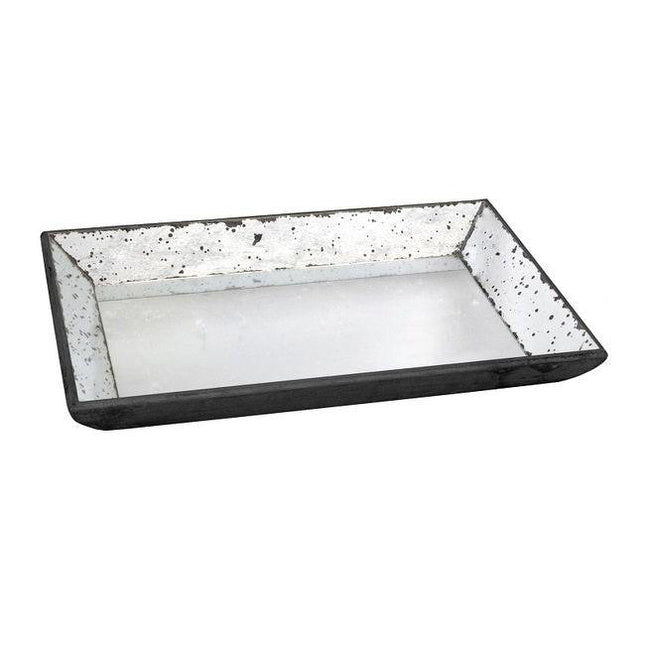 Antique Mirror Rectangular Tray 51cm.