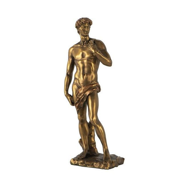 Golden David Statue 41cm.