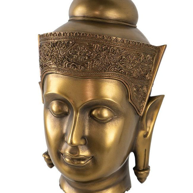 Buddha Statue Head On Stand 60cm.