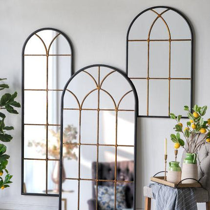 Argyll Arched Wall Mirror 127x79cm.