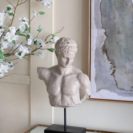 Grecian Bust on Stand 54cm.