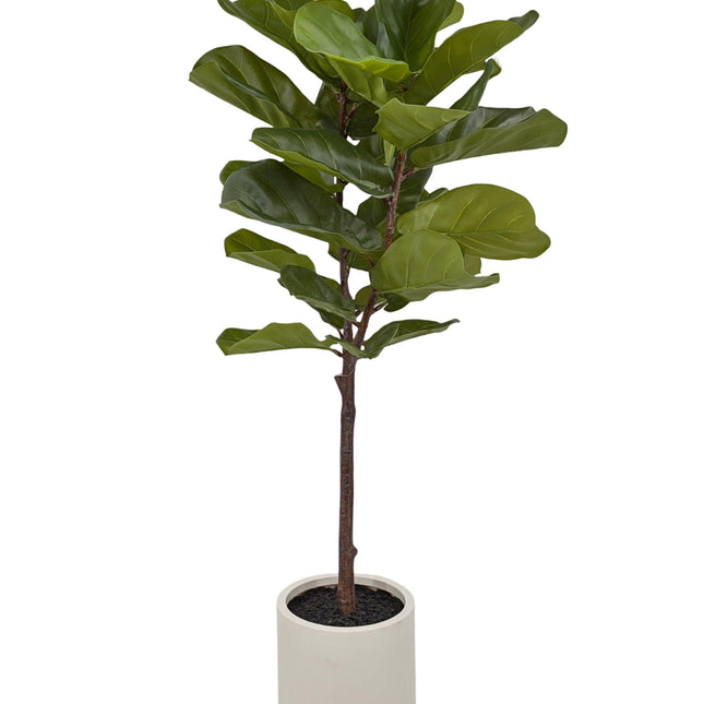 Large Artificial Fiddleleaf Tree in Pot 130cm.