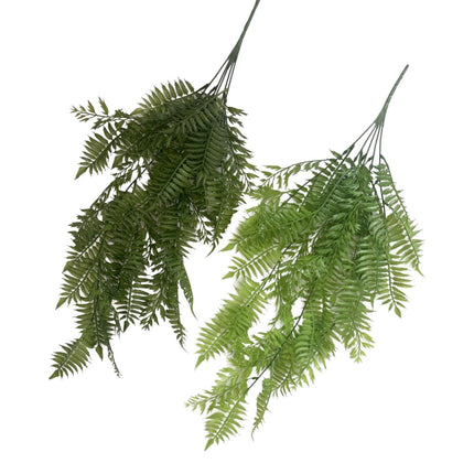 bulk 12 Artificial Hanging Fern 2 Assort 79cm.