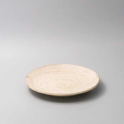 Thick Edge Plate 25cm Washed Sandstone.