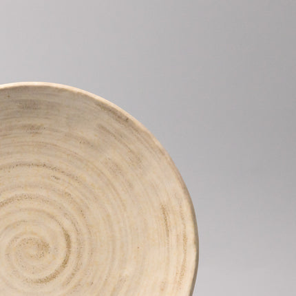 Thick Edge Plate 25cm Washed Sandstone.