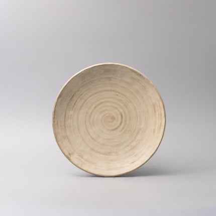 Thick Edge Plate 25cm Washed Sandstone.