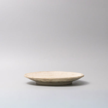 Thick Edge Plate 25cm Washed Sandstone.
