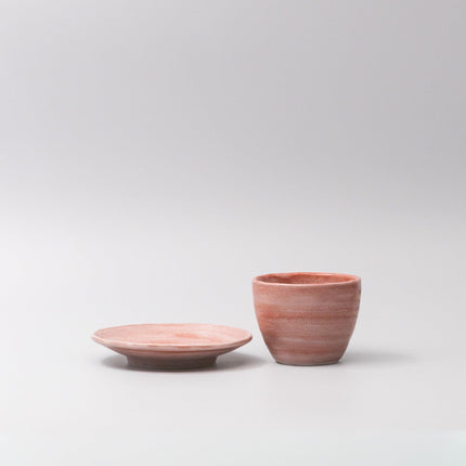 Saucer 14cm Washed Goji Berry.