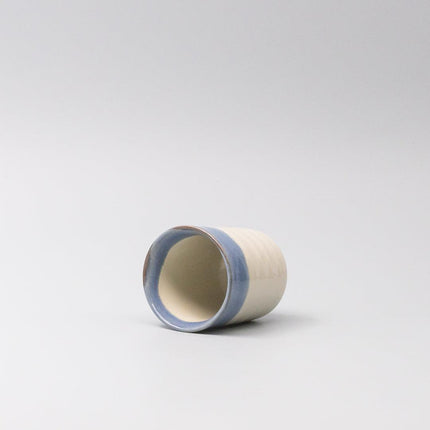 Sushi Mug 150ml Denim Cream Glaze.