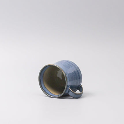 Mug with Handle 230ml Blue Glaze.