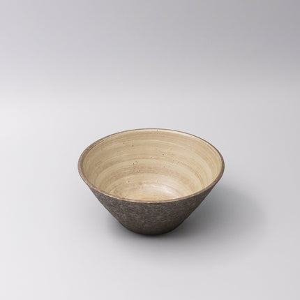 Bowl 19.5cm V Shape Nin Rin Glaze.