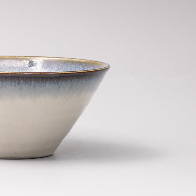 Bowl 20cm V Shape Aurora Glaze.