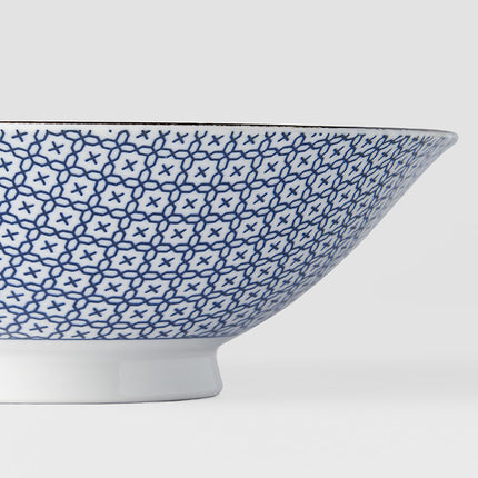 Bowl in a Gift Box 25cm Geo Flower Design.