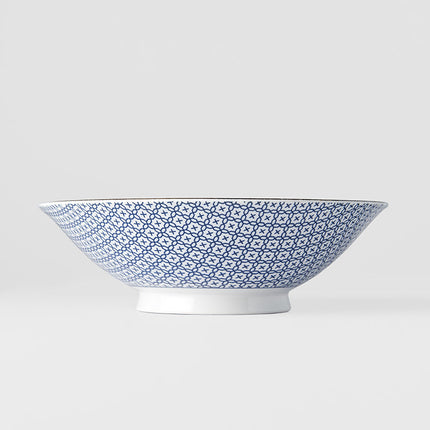 Bowl in a Gift Box 25cm Geo Flower Design.