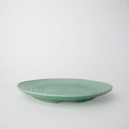 Serving Plate 30.3cm Celadon Glaze.