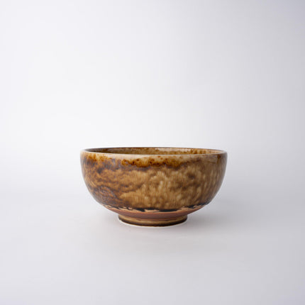 Bowl 19cm Amber Glaze.