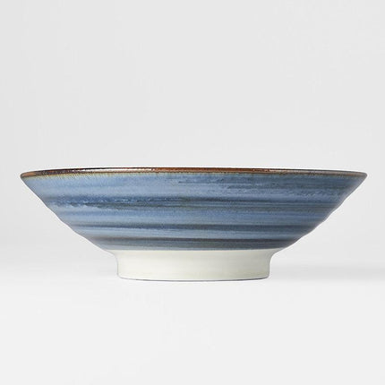 Ramen Bowl 24.5cm Traditional Wave Design.