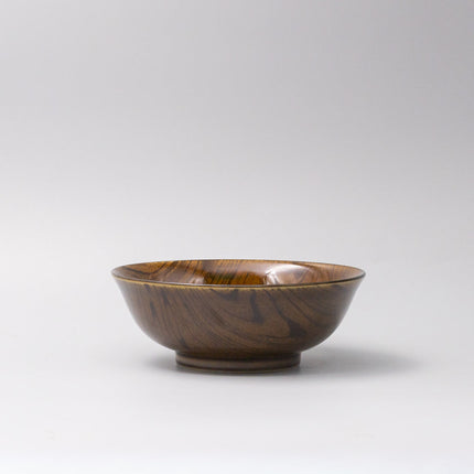 Udon Bowl 19cm Dark Kurumi Glaze.