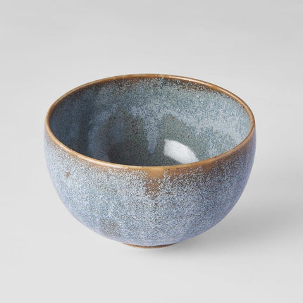 Bowl 13cm Steel Grey Glaze.