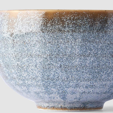 Bowl 10cm Steel Grey Glaze.