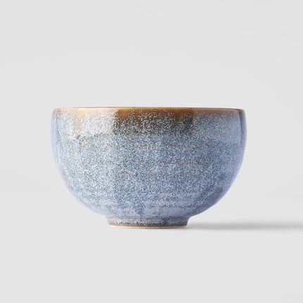 Bowl 10cm Steel Grey Glaze.